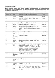 Homelessness code of guidance for local authorities