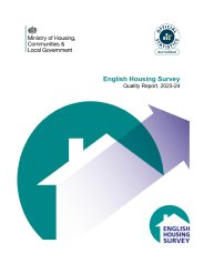 English housing survey. Quality report, 2023-24