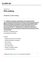 Plan-making