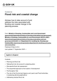 Flood risk and coastal change