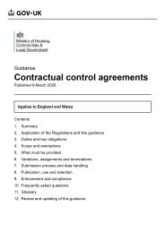 Contractual control agreements