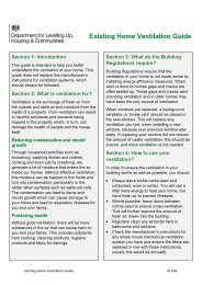 Existing home ventilation guide