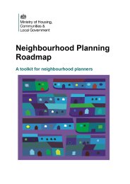Neighbourhood planning roadmap. A toolkit for neighbourhood planners