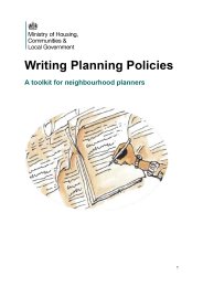 Writing planning policies. A toolkit for neighbourhood planners