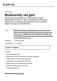 Biodiversity net gain