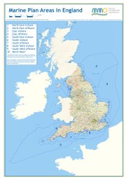 Marine plan areas in England