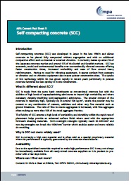 Self-compacting concrete (SCC)