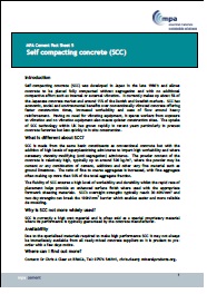 Self-compacting concrete (SCC)