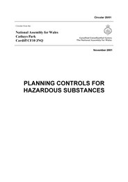 Planning controls for hazardous substances