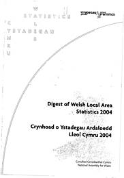 Digest of Welsh local area statistics 2004