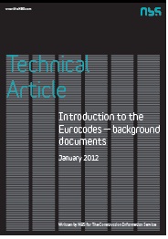 Introduction to the Eurocodes - background documents