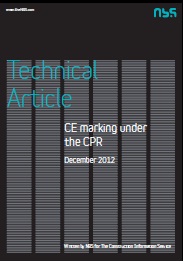 CE marking under the CPR