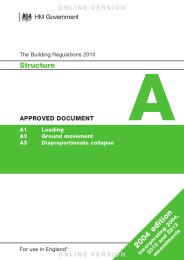 Structure (2004 edition incorporating 2010 and 2013 amendments) (For use in England)