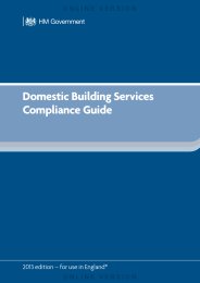 Domestic building services compliance guide (2013 edition) (For use in Wales only)