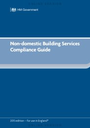 Non-domestic building services compliance guide (2013 edition) (only applicable in England)