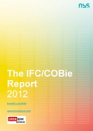 IFC/COBie report 2012