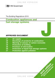 Combustion appliances and fuel storage systems. (2010 edition incorporating 2010 and 2013 amendments) (For use in England) (Superseded)