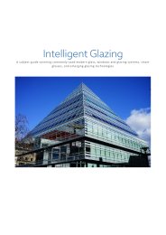 Intelligent Glazing. A subject guide covering commonly-used modern glass, windows and glazing systems, smart glasses, and emerging glazing technologies