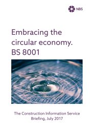 Embracing the circular economy. BS 8001