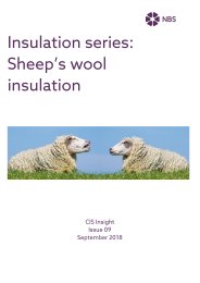 Insulation series: Sheep's wool insulation