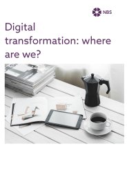 Digital transformation: where are we?