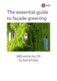 The essential guide to façade greening