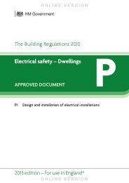 Electrical safety - dwellings (2013 edition) (For use in England)