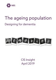 The ageing population. Designing for dementia