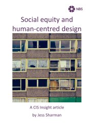 Social equity and human-centred design