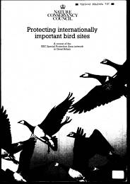 Protecting internationally important bird sites