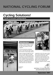 Cycling solutions - a guide to innovative cycling projects