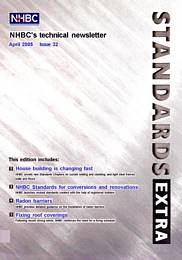 NHBC Technical newsletter - April 2005