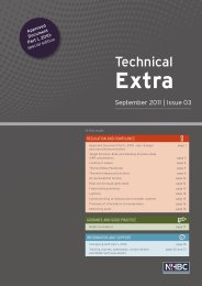 NHBC Technical newsletter - September 2011