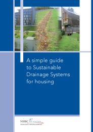 Simple guide to sustainable drainage systems for housing