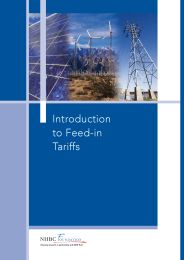 Introduction to feed-in tariffs