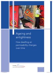 Ageing and airtightness - how dwelling air permeability changes over time