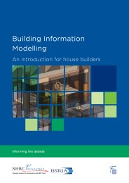 Building Information Modelling - an introduction for house builders