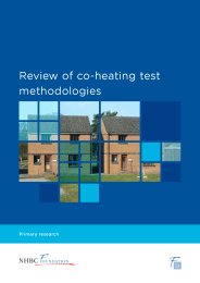 Review of co-heating test methodologies