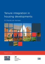 Tenure integration in housing developments - a literature review