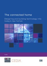 Connected home - designing and building technology into today's new homes