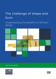 Challenge of shape and form - understanding the benefits of efficient design