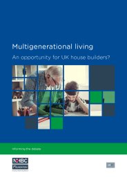 Multigenerational living. An opportunity for UK house builders?