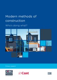 Modern methods of construction - who’s doing what?