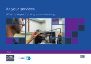 At your services - what to expect during commissioning