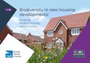 Biodiversity in new housing developments - creating wildlife-friendly communities