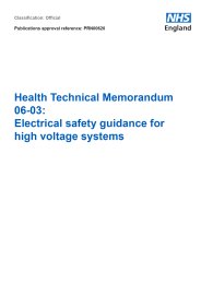 Electrical safety guidance for high voltage systems