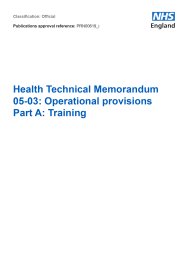 Operational provisions - part A: training