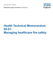 Managing healthcare fire safety