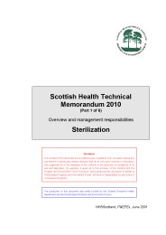 Overview and management responsibilities. Sterilization