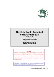 Design considerations. Sterilization